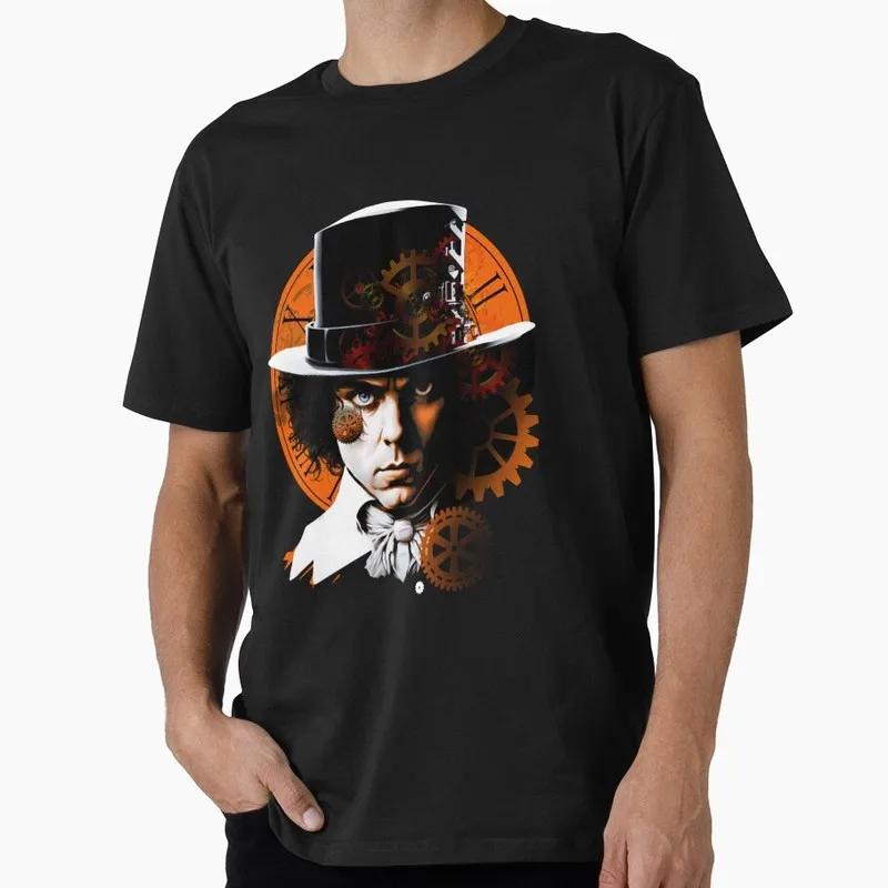 A Clockwork Orange 0826 Retro Movie Graphic T‑shirt Alex Droog Print Unisex Casual Tee Short Sleeve Streetwear All size S-6XL