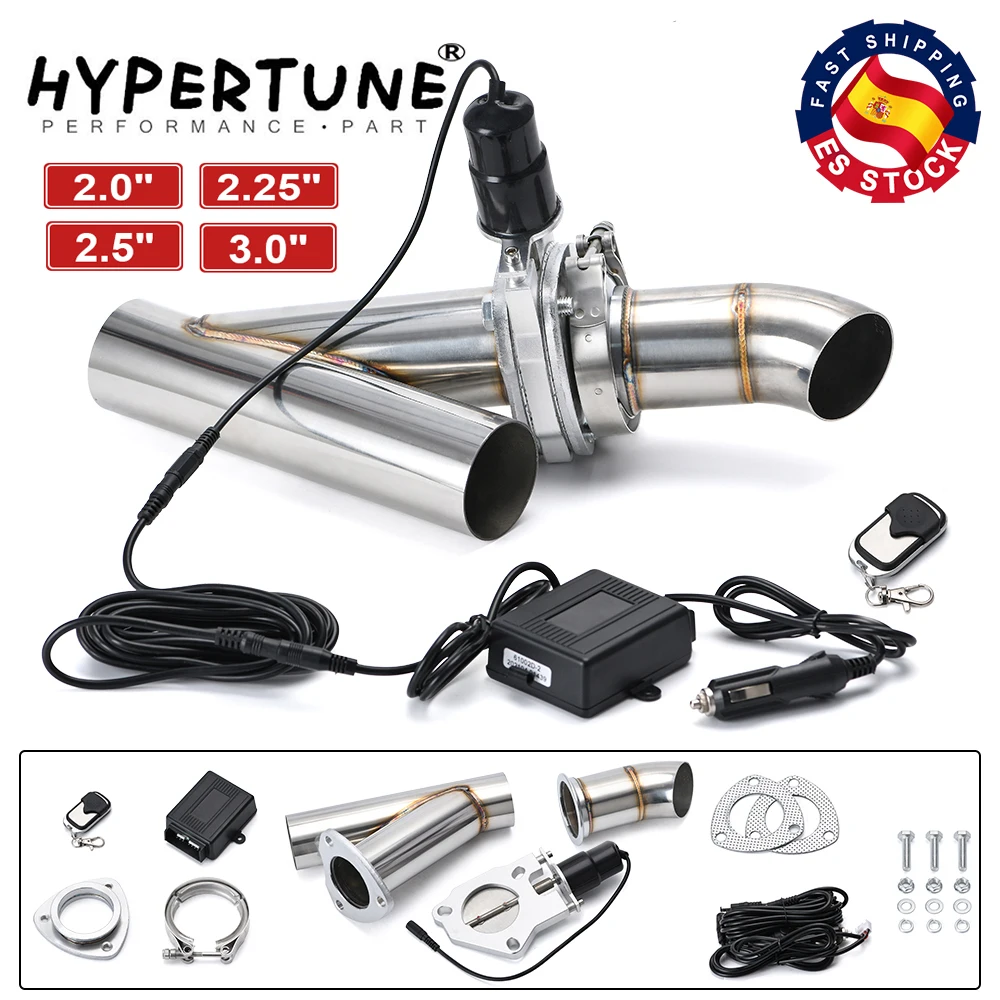 

Hypertune - 2.5" or 3.0" Electric Stainless Exhaust Cutout Cut Out Dump Valve / switch with Remote control HT5295