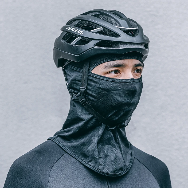 ROCKBROS Cycling Mask Full Face Mask UV Sun Protection Summer Balaclava Hat Bike Scarf Breathable Outdoor Motorcycle Face Masks