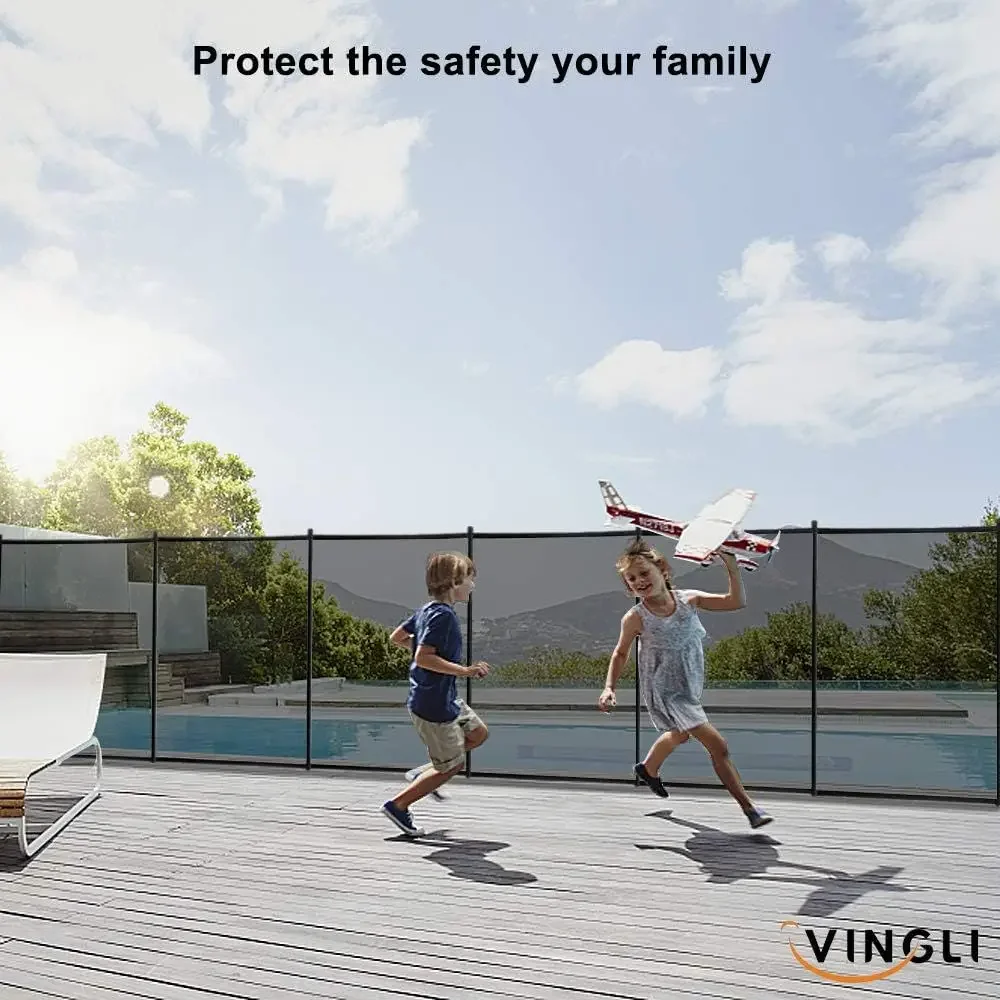 12ft x 4ft Rectangle Safety Encased Above Ground Swimming Pool