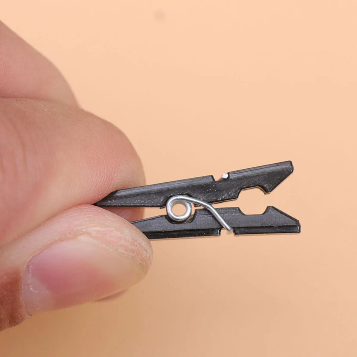 

100 Pcs Plastic Clothespin Laundry Pins Cartoon Wall Clips for Hanging Mini Plant Curtain