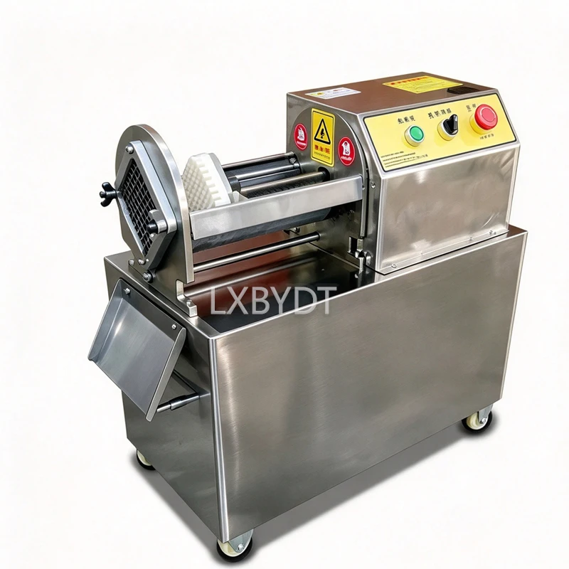 Vegetable Strip Cutter Automatic Potato Fries Cutting Machine Commercial Kitchen Food Processing Tool