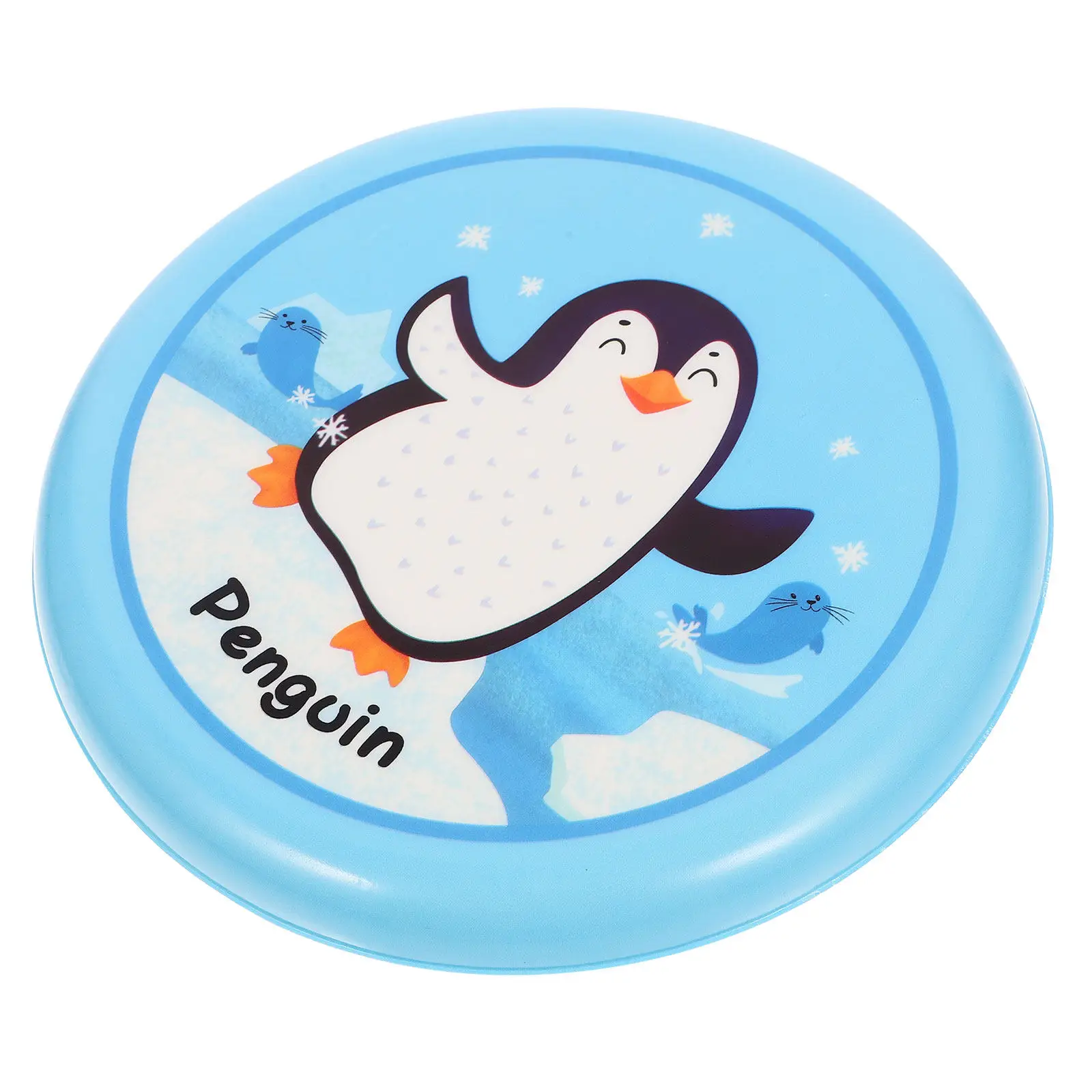

Cartoon Pattern Soft Foam Flying Disc Handheld for Children Outdoor Indoor Interactive Throwing Catching Game Disc