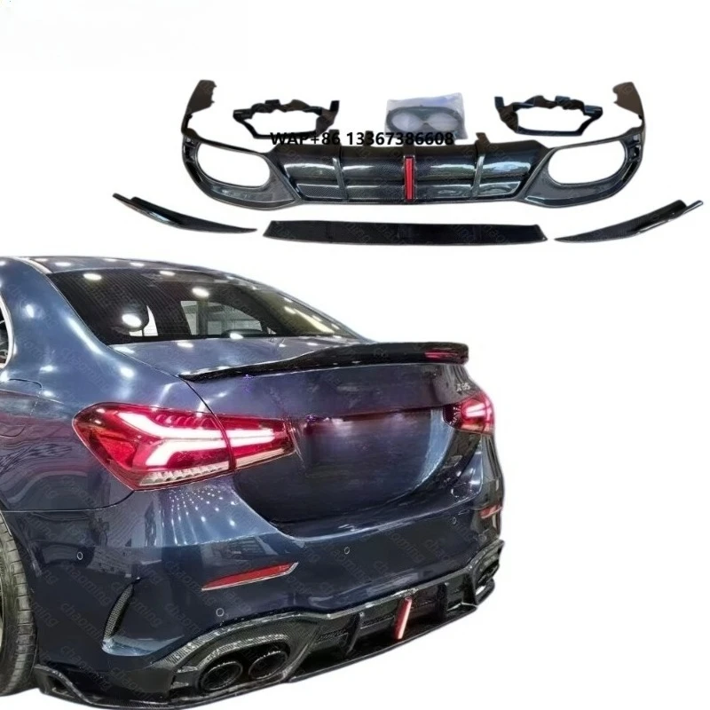 

High Quality Carbon Fiber Rear Lip with Light