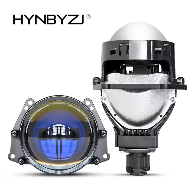 2pcs Bi LED Projector Lenses 3 Inch For Headlight Hella 3R G5 6000K Auto Lamp Car Lights Retrofit Kits Hyperboloid Lens 12V 24V