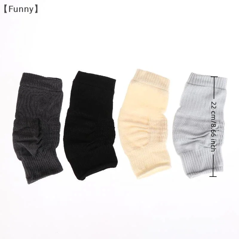 maveraFunny Ihr1 paio di ginocchiere in cotone uomo donna aria condizionata sala ginocchiere sportive ginocchiera a compressione cuscinetti di supporto elastici