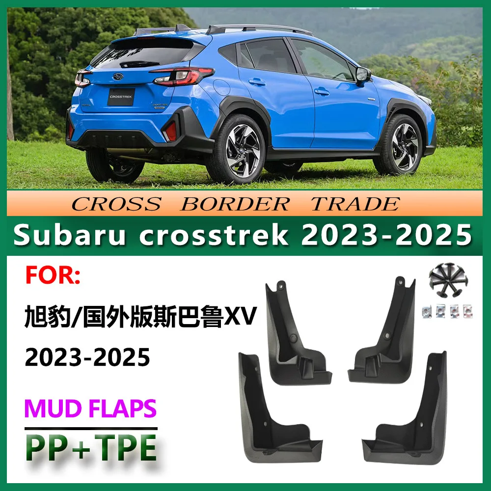 For Subaru Crosstrek XV 2023-2025 Mud Flaps OE Style Splash Guards Set of 4 Perfect Fit for Adventure Crossover SUV