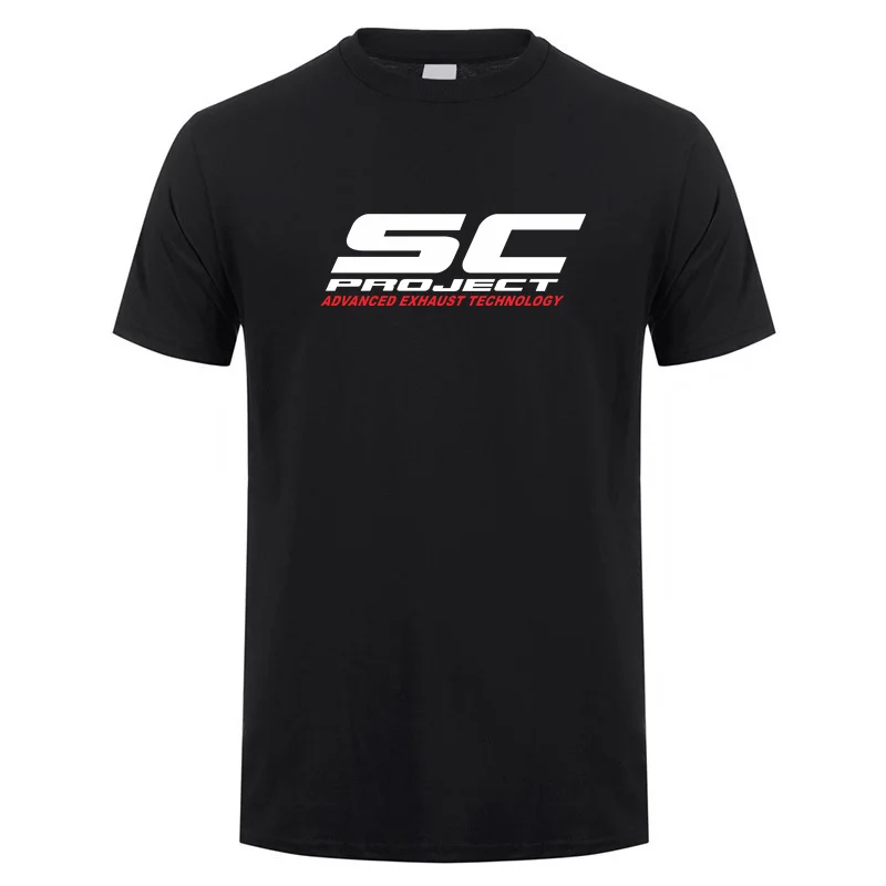 

SC Project T Shirt Summer Men Cotton Short Sleeve SC Project T-shirts Mans Gift Tees
