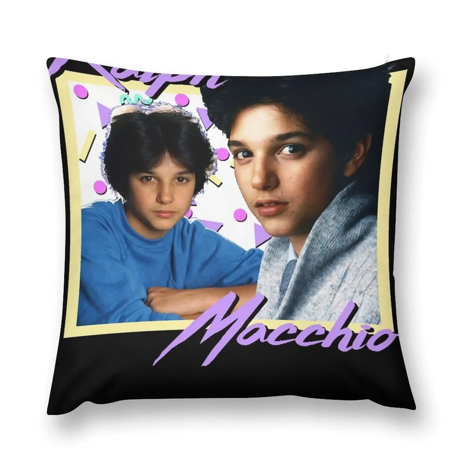 80s Ralph Macchio Essential T-Shirt Throw Pillow Christmas Pillowcase Anime Pillowcases pillow