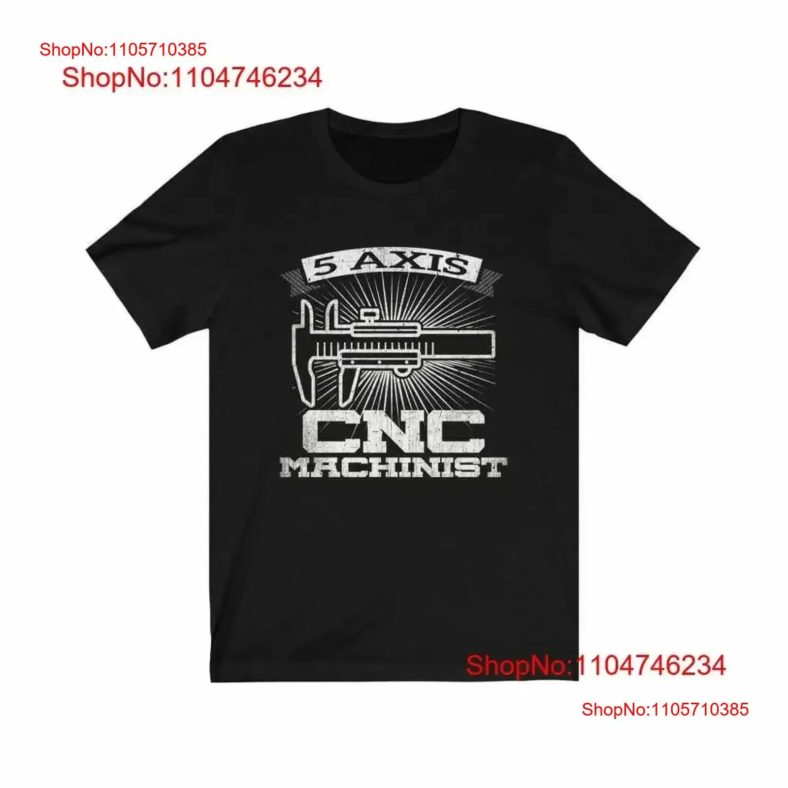 5 Axis CNC Machinist T shirt vintage Washed Stylish graphic streetwear Versatile homme Stretched Top For Everyday Wear vintage