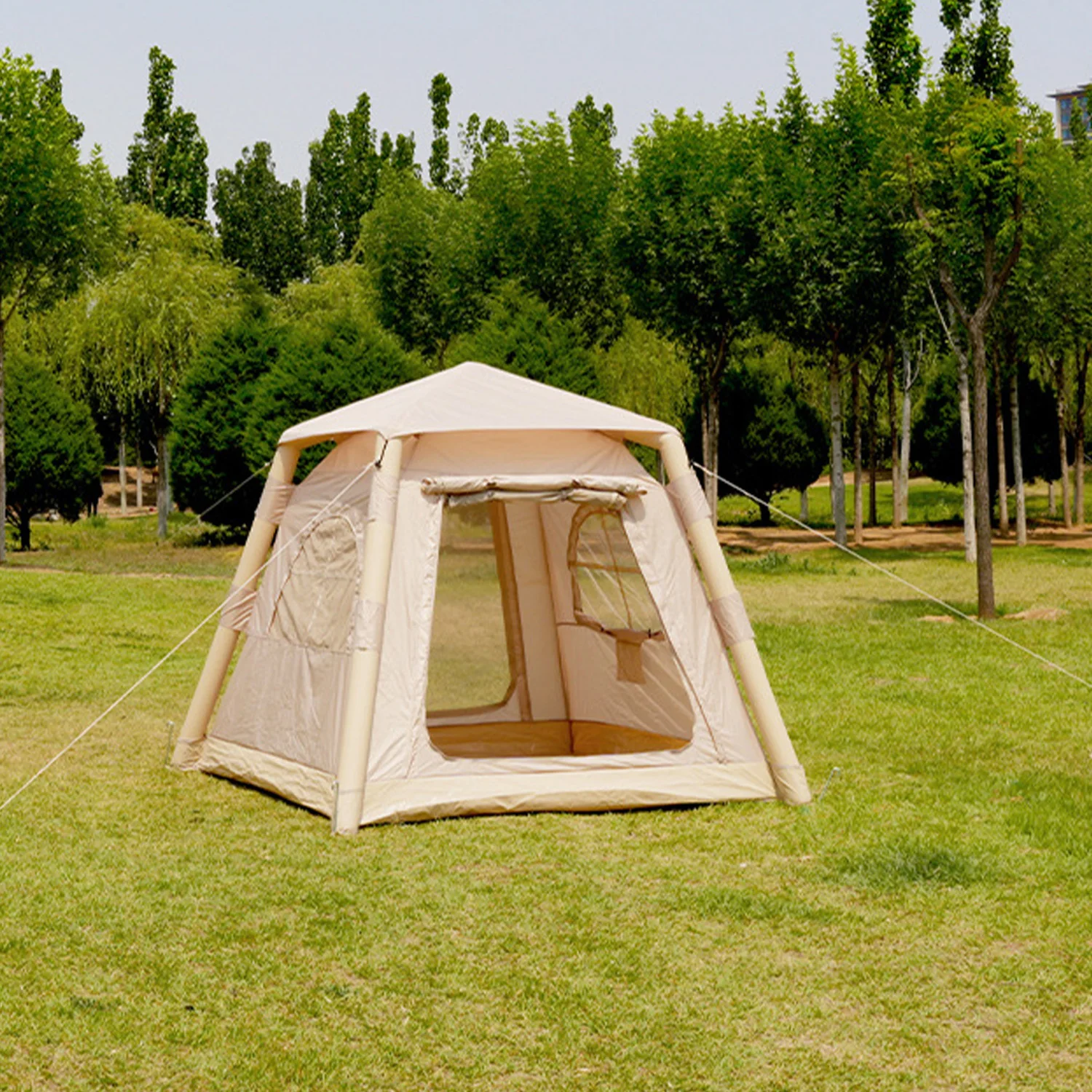 Hafif Şişme Çadır 4.6 Metrekar - Outdoor Camping Inflatable Tent incelemesi ve fiyatı