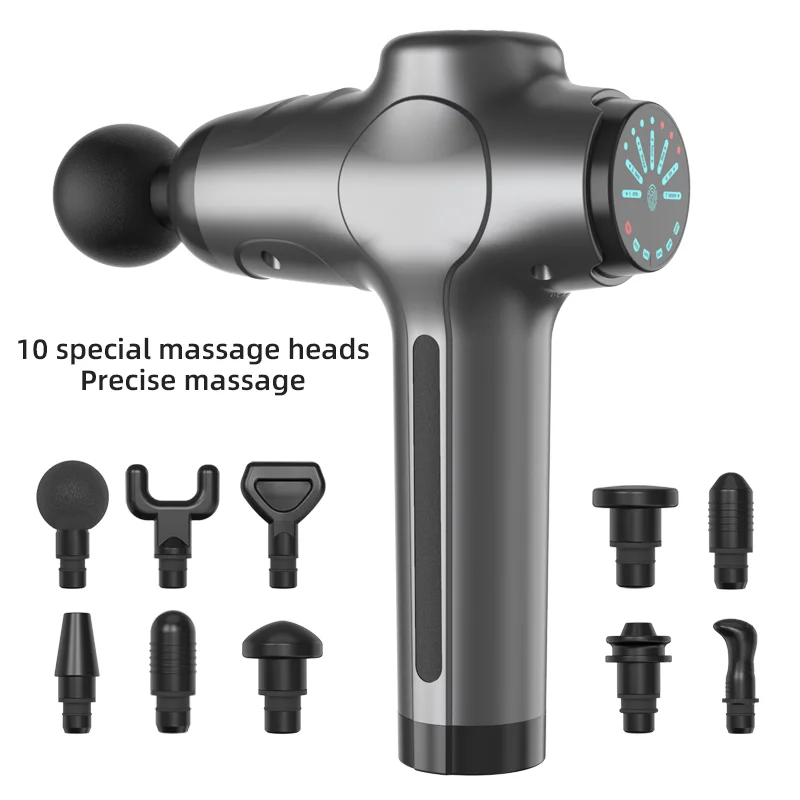 Y3-1 Portable Muscle Massager 7 Gear Deep Tissue Percussion Fascia Strong Power Sports Relaxation Massage Gun