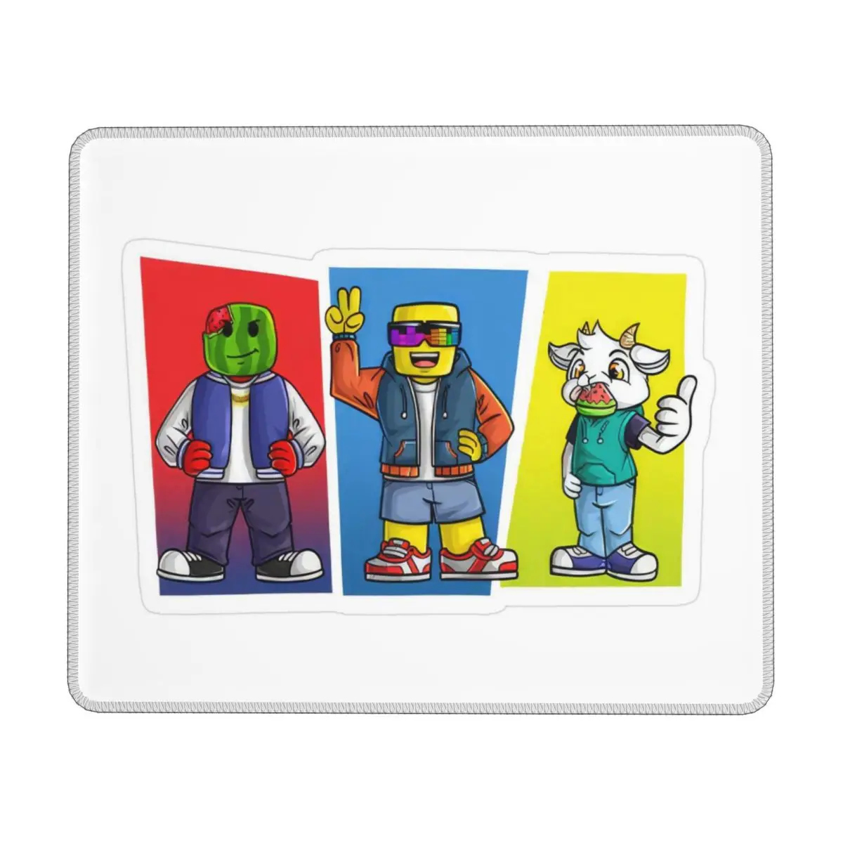 

Sunny And Melon Mouse Pad Computer Keyboard Mouse Mat Gamer PC Desk Mat Office Accessories Table Mats