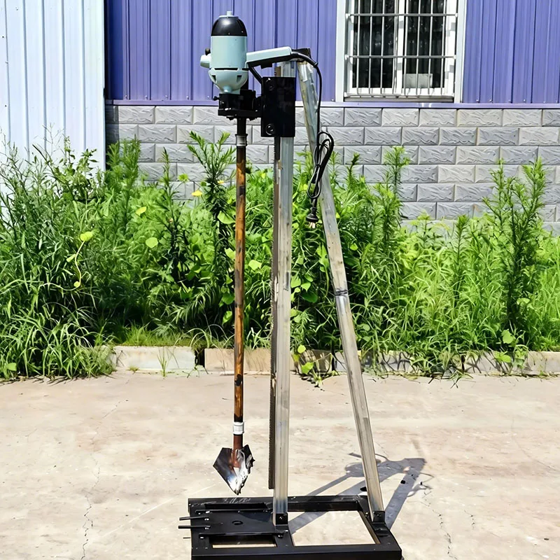 Customized High Torque Electric Water Well Drilling Rig 60m Deep Portable Drill For Rural Water Projects And Farm Use