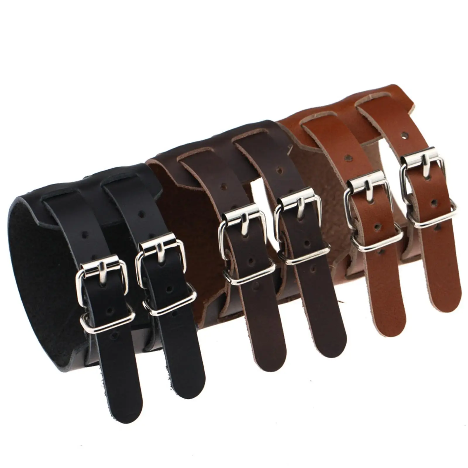 Adjustable Wristband, Handmade Vintage Wide Fashion Gifts Cuff Bangles for Rock Jackets Birthday Husband Teen