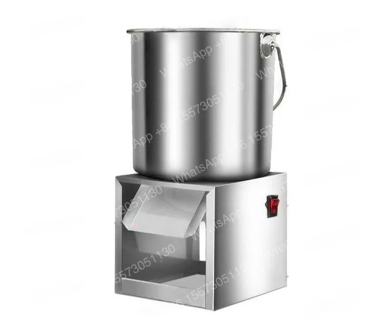 Newly upgraded stainless steel sweet potato vine chopper multifunctional high-power desktop bucket crusher