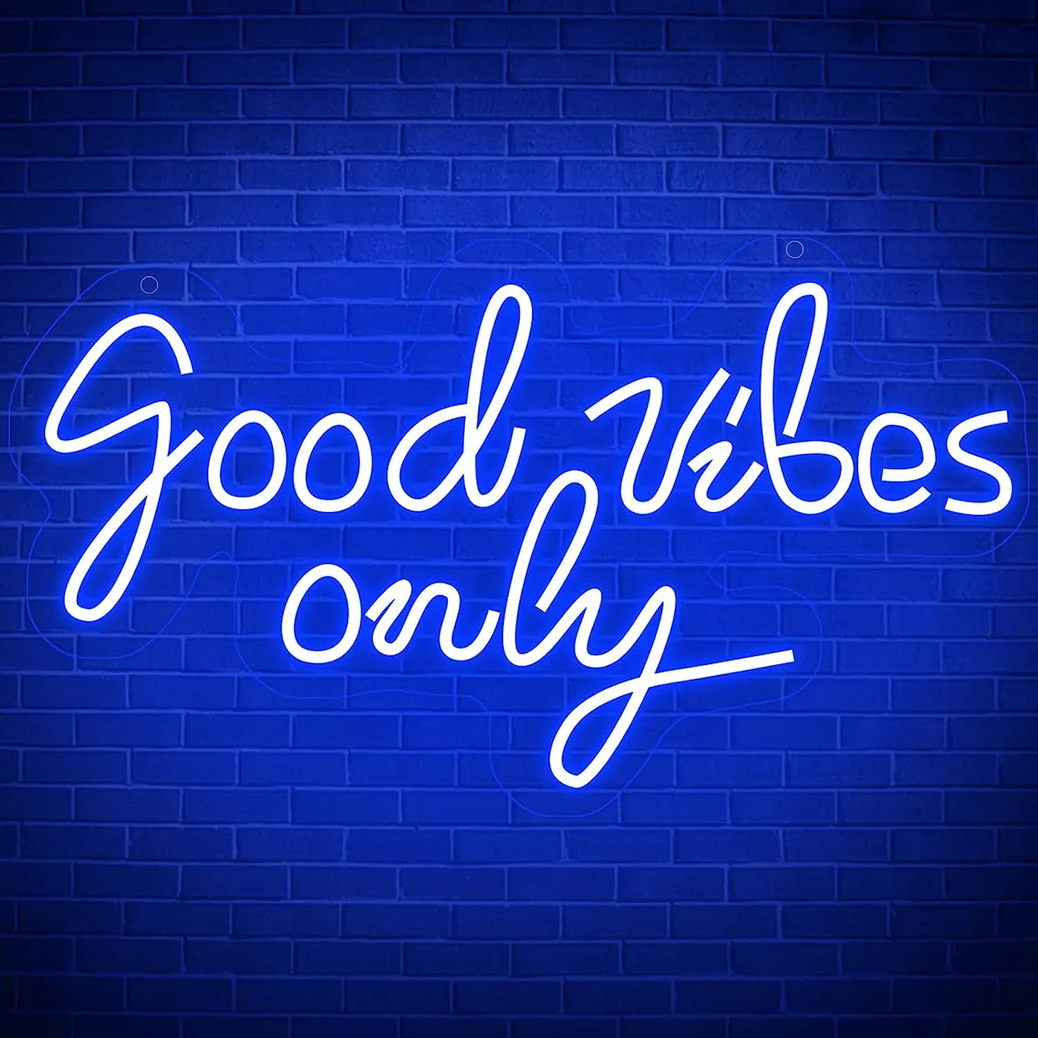 Good Vibes Only – panneau néon personnalisé, LED à intensité variable, pour fenêtre de noël, fête, salle de jeux, Club, décoration murale, cadeaux