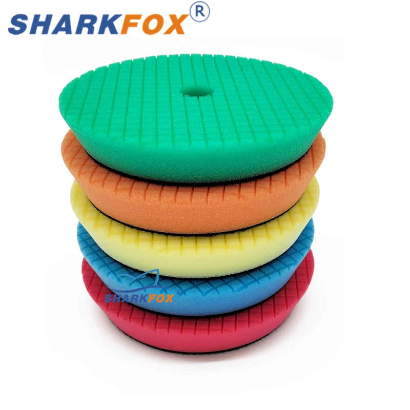 Sharkfox 5 (125mm)/6 Inches (150mm) Polishing Pad Detailing Buffing Polishing Wheel Polishing Glossy Pad Polisher Disc Gloss