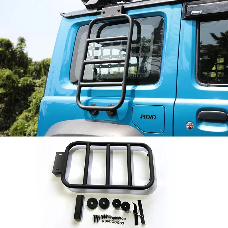 

Горячая новинка от производителя: Алюминиевая лестница-удлинитель для заднего окна, боковая, для внедорожников 4x4, подходит для Jimny JB74 JB64 2019-2023 годов выпуска