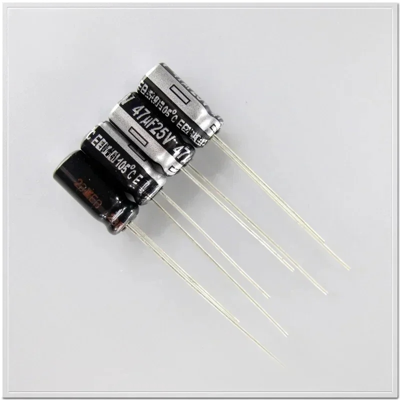 20PCS/100PCS Panas EB series 25V47uF electrolytic Audio capacitor 5X11mm