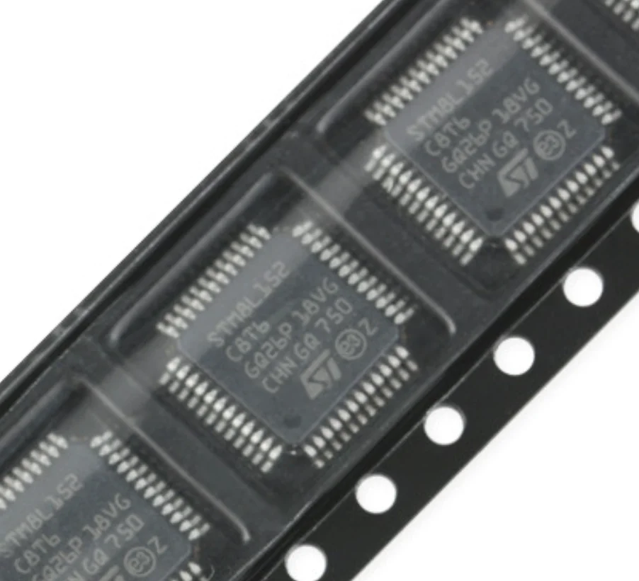 Original Genuine STM8L152C8T6 LQFP-48 16MHz/64KBFlash Memory/8-bit Microcontroller-MCU