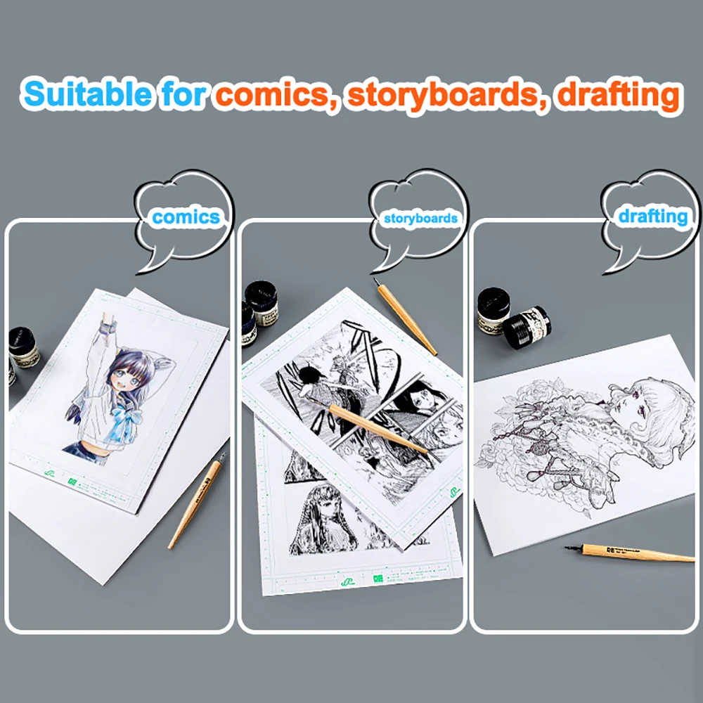 A4/B4 30Sheets Special Comic Paper Art Painting Drawing Paper 110g Sketchbook Student Marker Pen Book School Stationery Supplies