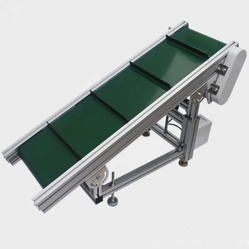

Professional Customization Small Size 2m Length Motor Speed Control Adjustable Height Conveyor Belt