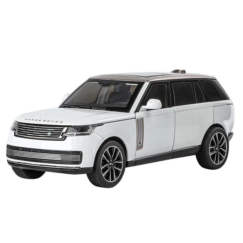 1:32 Range Rover SV2022 SUV Diecast Alloy Model Computer Desktop Ornaments Miniatures Model Present