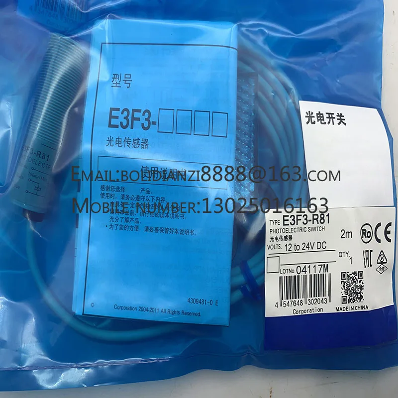 Nieuwe Foto-Elektrische Schakelaar Sensor E3F3-R16 ( R36 R66 R86 R17 R37 R82 R87)