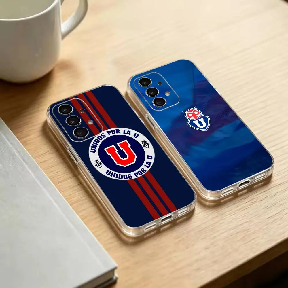 Chile U-University Logo  Transparent Phone Case For Samsung S25 S24 S23 S22 S21 S20 Ultra Plus FE Note10 Note9