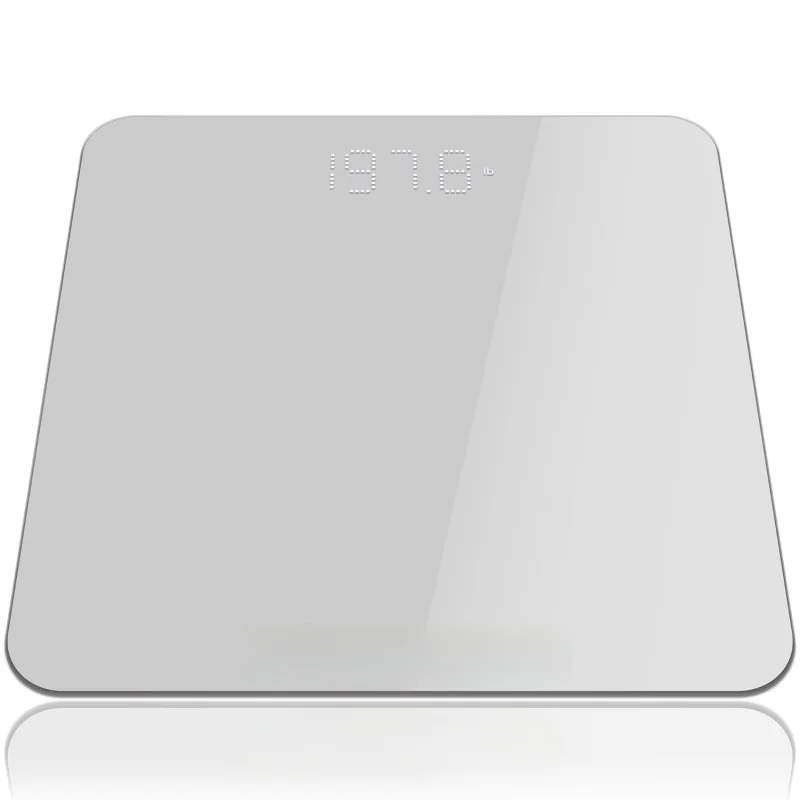 

Bathroom Scale, Highly Accurate Digital Bathroom Body Scale, Measures Weight up to 400 lbs. Includes Batteries
