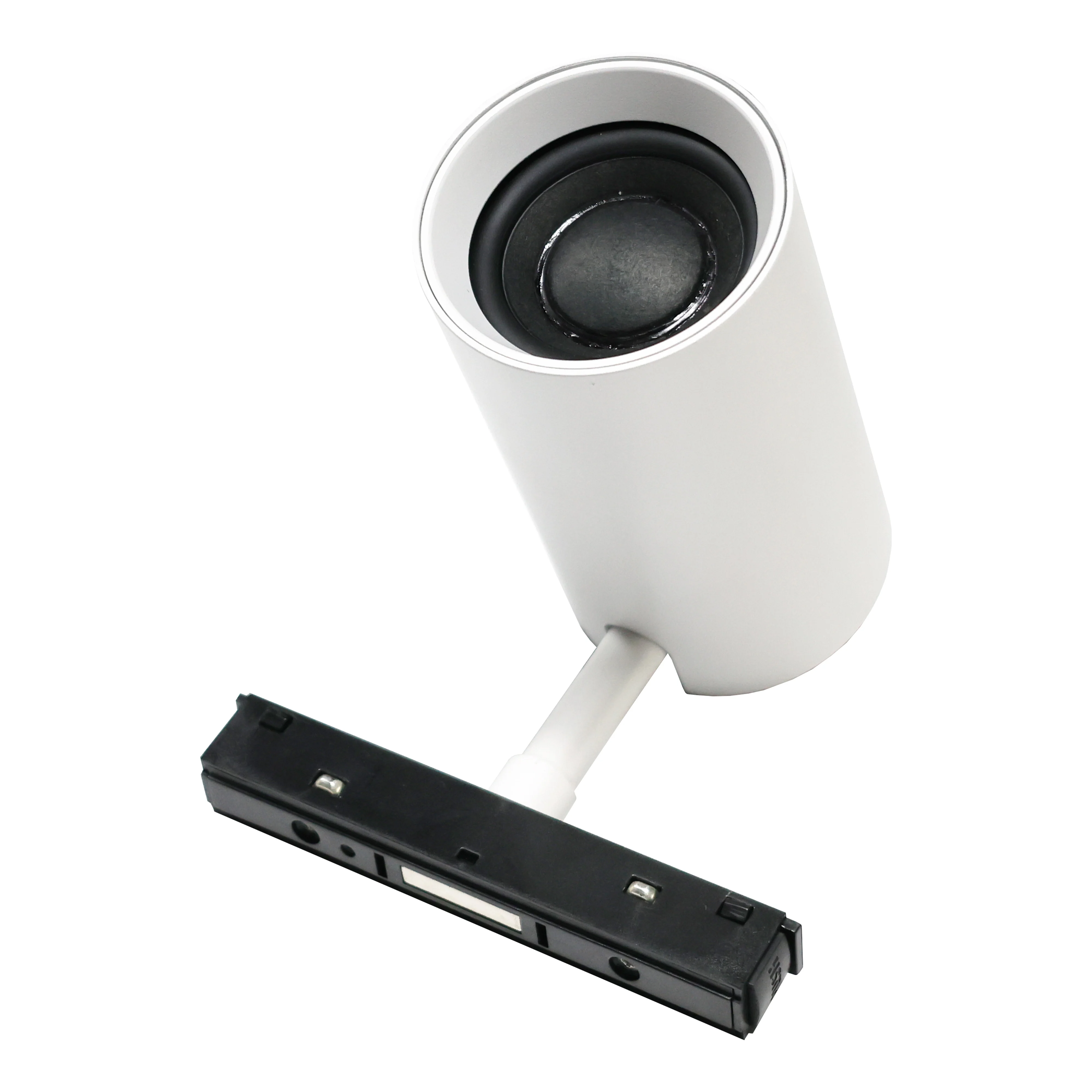 Latest 48V Wireless for Bluetooth Speaker with Karaoke Microphone Magnetic Track Installation Speaker
