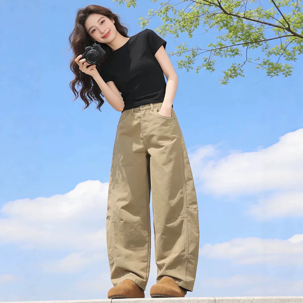 ensemble-de-vetements-de-sport-decontractes-de-style-coreen-pour-l'ete-ensemble-deux-pieces-de-printemps-ete-pour-femmes-t-shirt-a-manches-courtes-amincissant-et-pantalon-a-jambes-larges