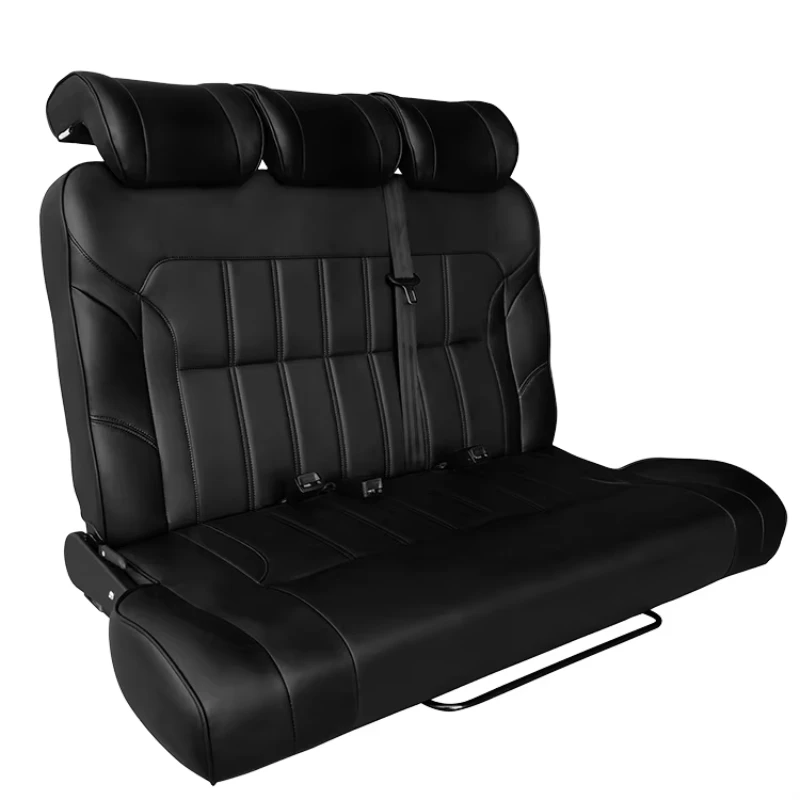 

Folding sports car seats with leather rear seats PU leather rear seats