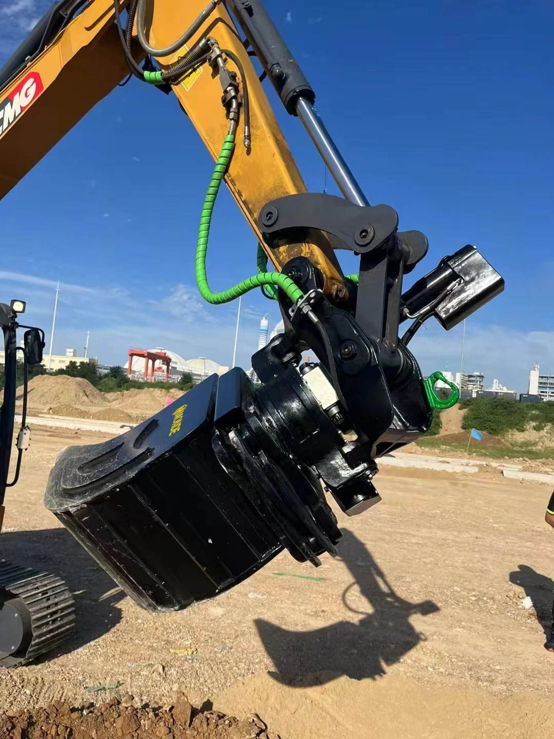 Monde Bagger Quick Hitch Bagger Quick Coupler Tilt Rotator