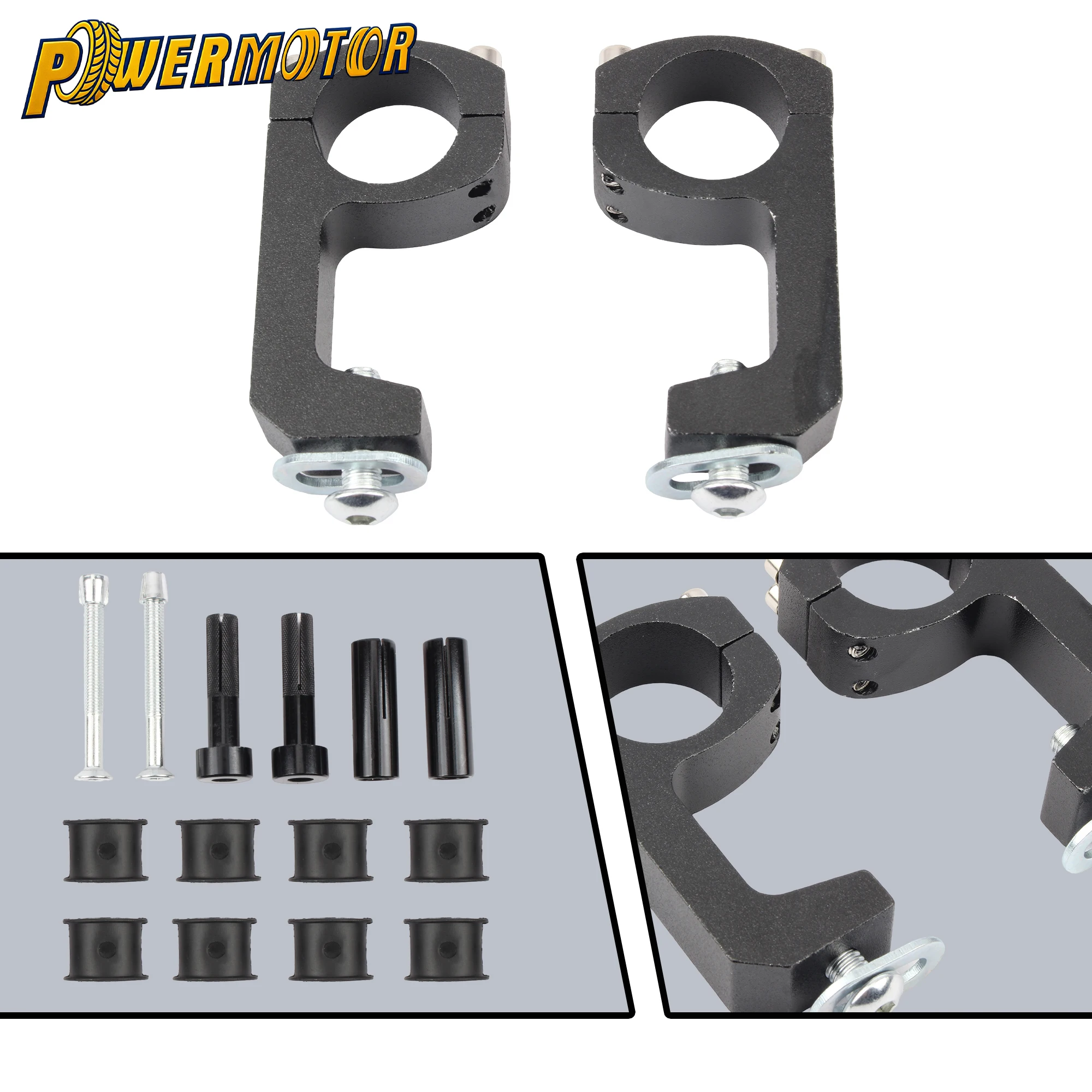 

Motocross Accessories Motorcycle Handguards Support Bracket Mounting Holder 22/28mm Handle Retrofit Guard Parts Free Shipping