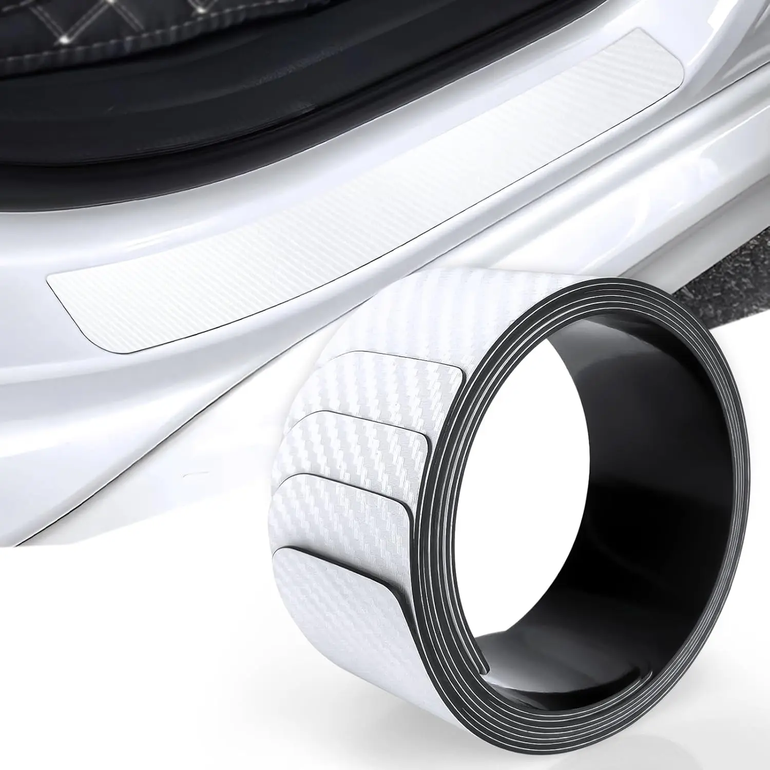

Glue-free magnetic car door sill protectors, scratch-resistant door sill protectors, suitable for most car models.