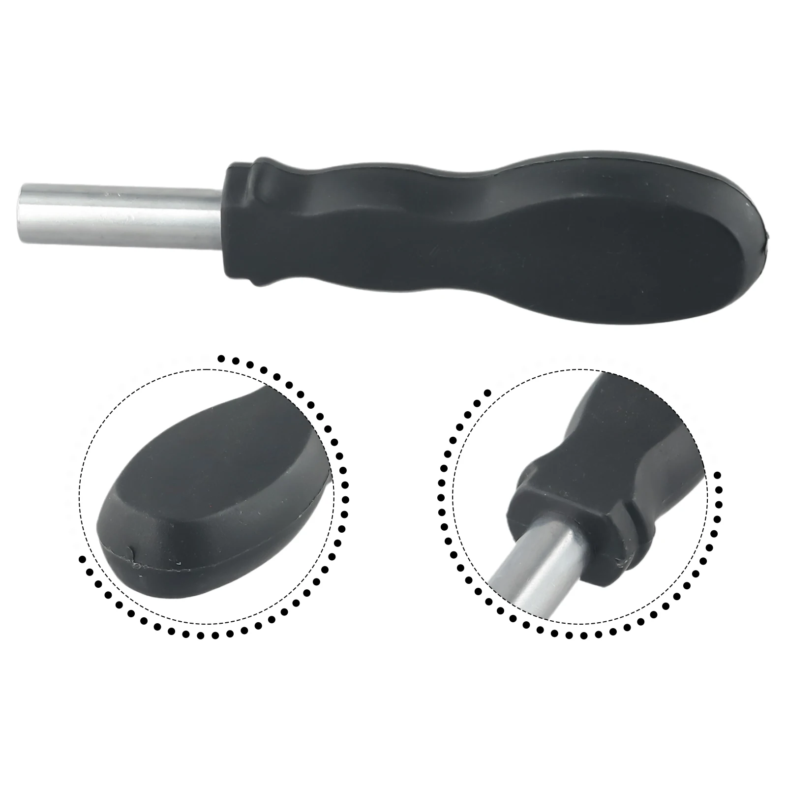 Portable Soft Grip Rubber Screwdriver Bits Extension Handle Tool 126mm Boost Your Productivity Anywhere Anytime