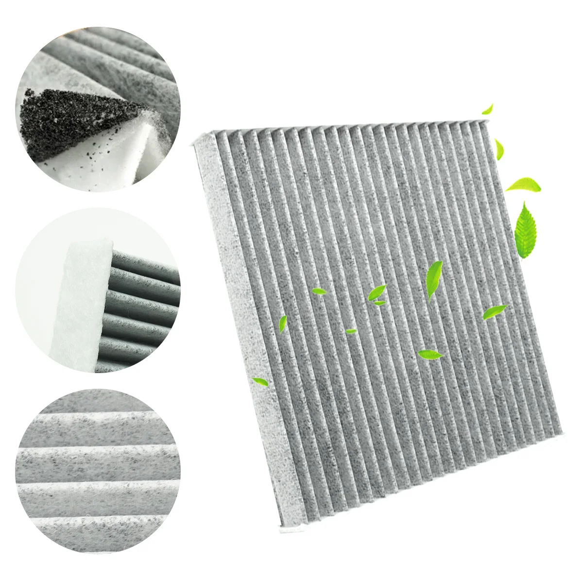 Car Cabin Air Filter For Toyota RAV4 2006-2018 Auto Filters Carbon Fiber 87139-02020 87139-02090 87139-06040 87139-0608