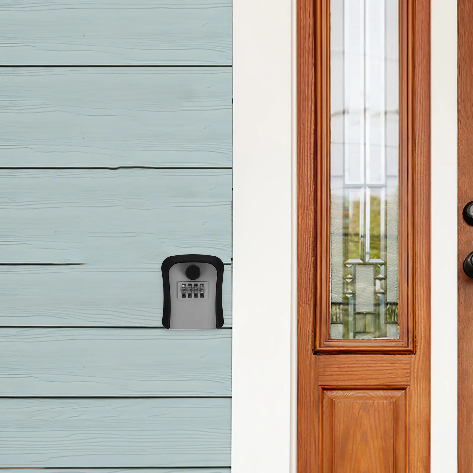 

Настенный сейф для ключей из прочного АБС-пластика с защитой для запасных ключей и безопасным хранением для дверных ключей