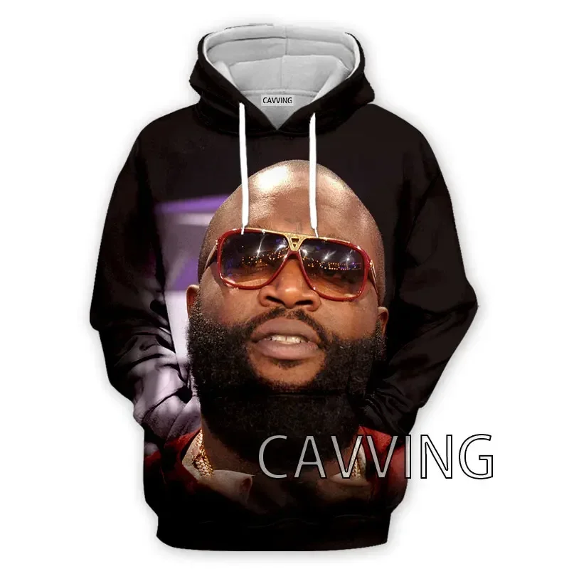 

New Fashion Rick Ross 3D Printed Clothes Streetwear Men Hoodies Sweatshirt Fashion Hooded Long Sleeve Pullover Tops H02