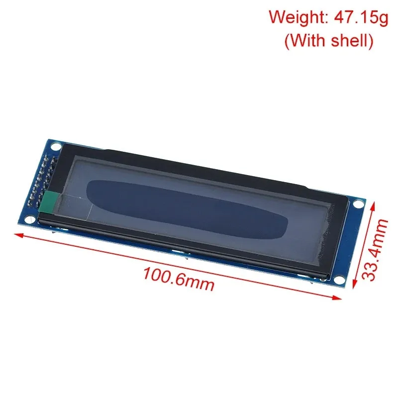 Tela OLEDDisplay de 3,12 polegadas256 * 64OLEDDisplay Module3.12Inch Tela LCD Interface de fileira dupla