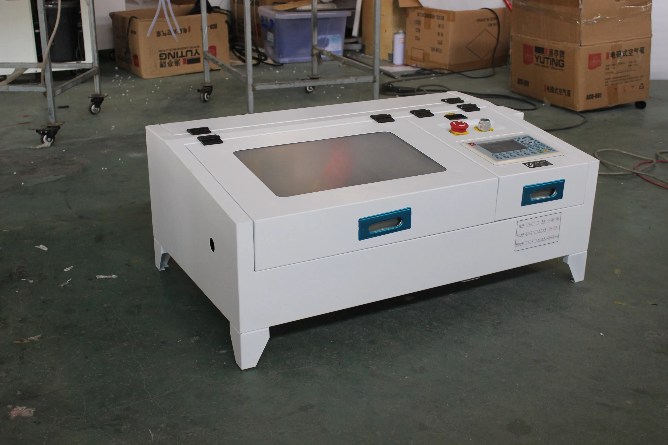 Desktop Laser Engraving Machine 3020 Ruida Laser Cutting Machine Portable Laser Cutter