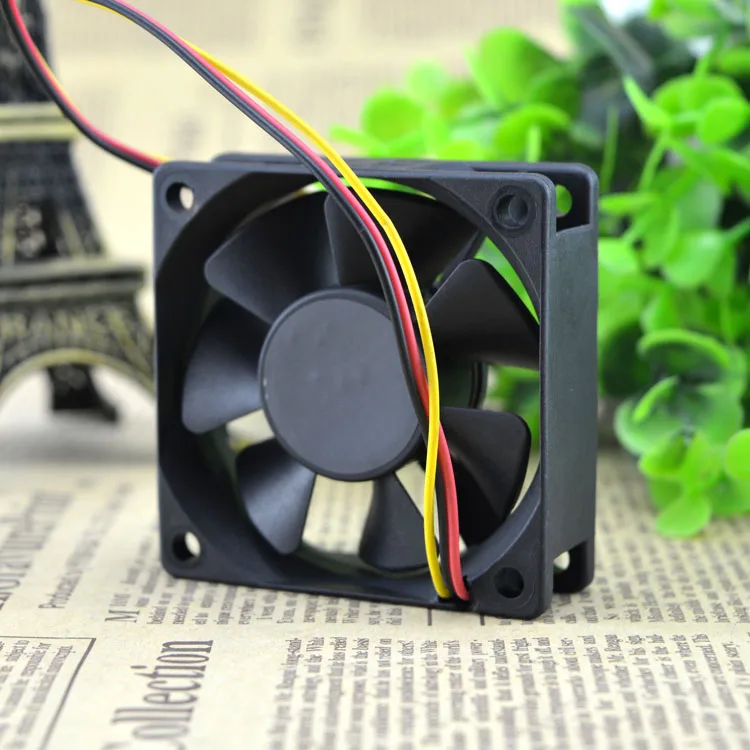 ORIGINAL KDE1206PKV2 12V 1.1W 6CM 6020 3 FIOS VENTILADOR