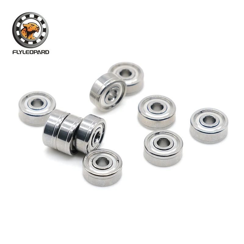 10Pcs 623ZZ 1030 3X10X4 mm ABEC-9  Miniature 623-2Z Ball Bearings 623 ZZ EMQ Z3V3 Quality
