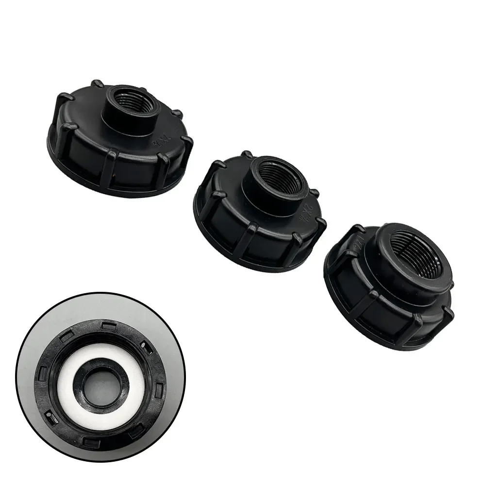 Adaptador de tanque de tapa de contenedor IBC, 1 unidad, adaptador hembra negro interno de 4 /6 /1 pulgadas para conector de montaje de tanque IBC, nuevo, de alta calidad