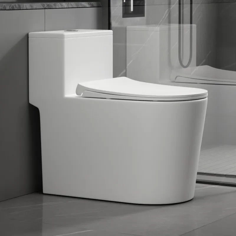 for Large Impact Easy Clean One Piece Toilet Super Swirl Siphon Deodorant Water Saving for Small Apartment Bathroom Chaozhou