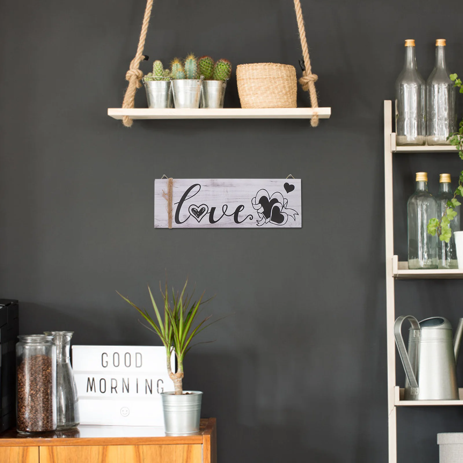 

Cottage Wall Decorative Wooden Sign Decoration Signs for Hanging Plaque