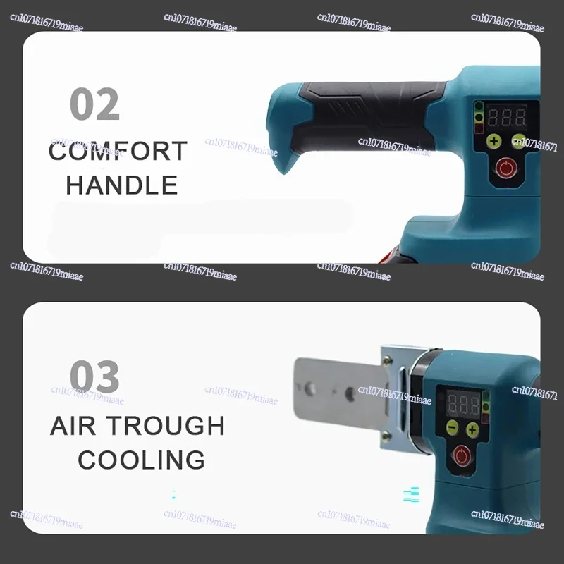 ماكينة لحام الأنابيب اللاسلكية الأنابيب سبيكة لحام البلاستيك لحام PPR/PB/PE الأنابيب التدفئة الساخن تذوب أداة مجموعة 20/25/32/40/50 مللي متر #6