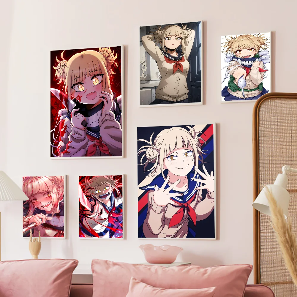 

Himiko Toga Boku No Hero Academia Vintage Posters Sticky Whitepaper Prints Posters Artwork Posters Wall Stickers